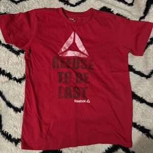 Reebok Refuse to be Last t-shirt Sz XL 18-20